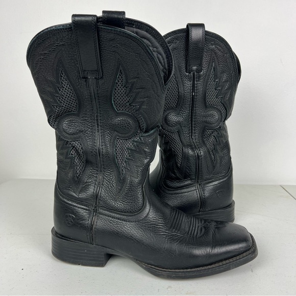 Ariat Solado VentTEK Western Performance Boots Broad Square Toe Size 10D